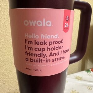 Owala Leak Proof Mug with Built-In Straw 40 oz. - Purple